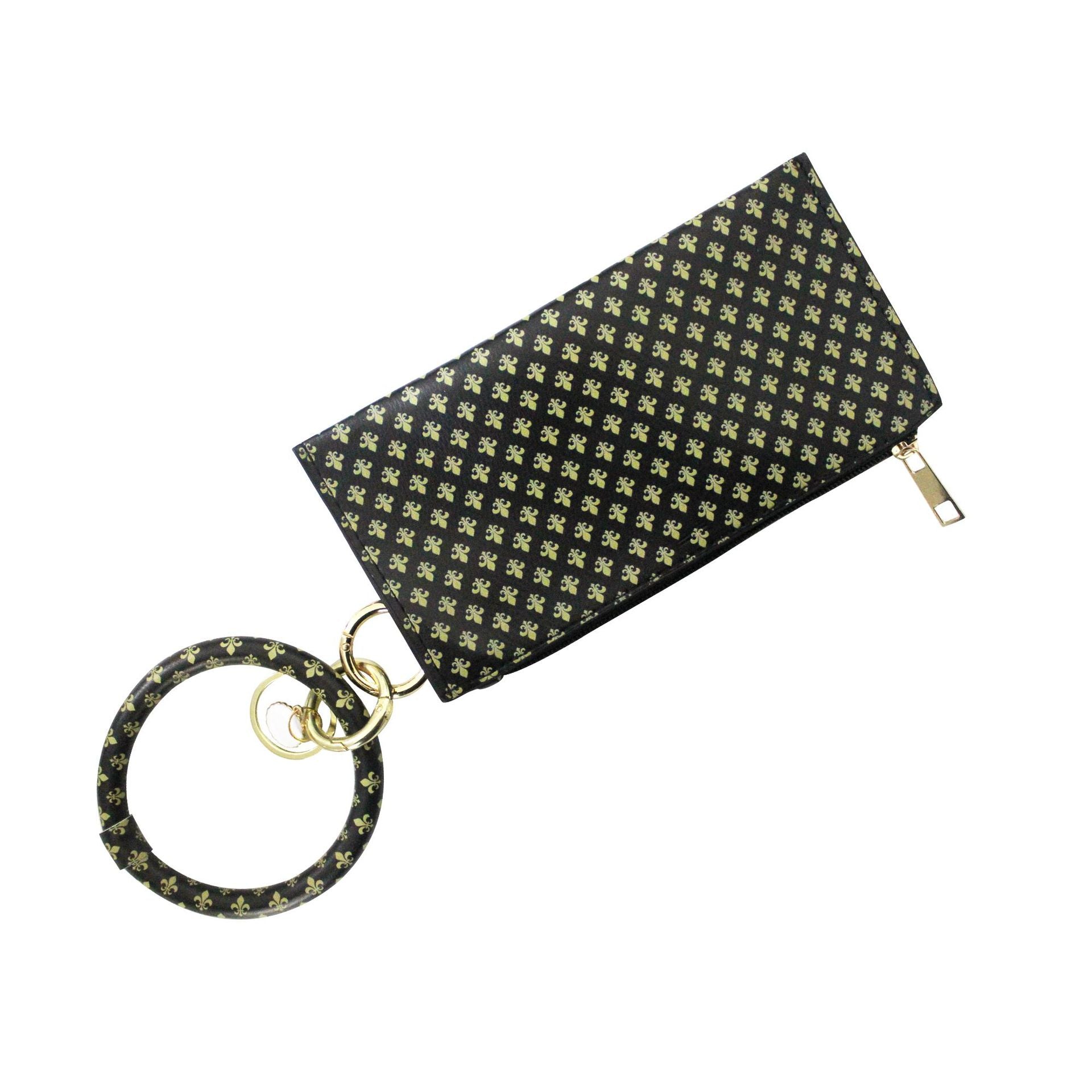 Wholesale Leopard Wallet Wrist Keychain